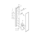 Whirlpool 6GD5SHGXSS09 freezer door parts diagram