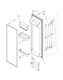 Refrigerator door parts