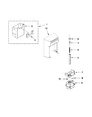 Motor and ice container parts