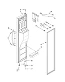 Freezer door parts