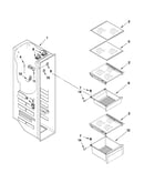 Freezer liner parts