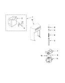 Motor and ice container parts