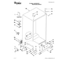 Whirlpool GSC25C5EYY02 cabinet parts diagram