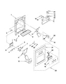 Dispenser front parts