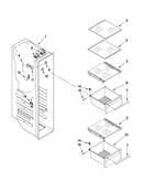 Freezer liner parts