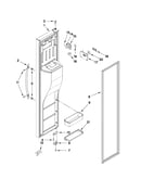 Freezer door parts