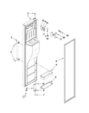 Freezer door parts