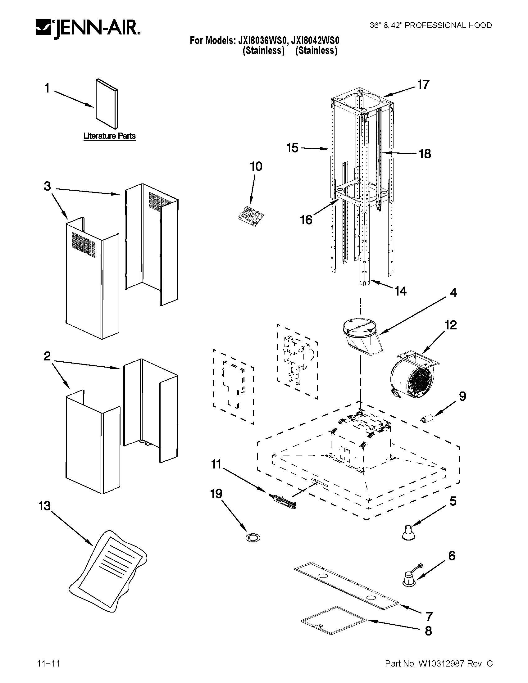 Hood parts