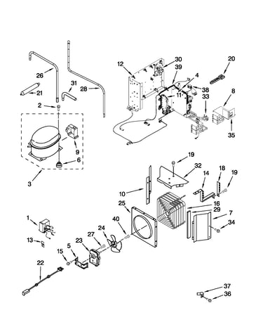 Upper unit parts