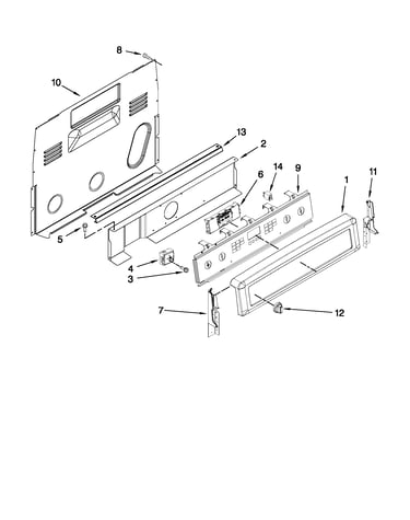 Control panel parts