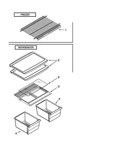 Shelf parts
