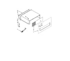 KitchenAid KBRO36FTX02 top grille and unit cover parts diagram