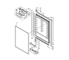 KitchenAid KBRO36FTX02 refrigerator door parts diagram