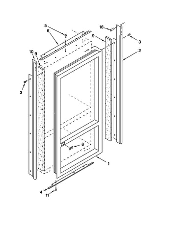 Cabinet and breaker trim parts