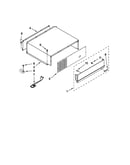Top grille and unit cover parts