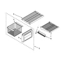 Freezer shelf parts