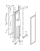 Freezer door parts