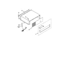 KitchenAid KBFO42FTX02 top grille and unit cover parts diagram