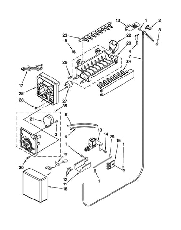 Icemaker parts