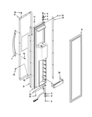 Freezer door parts