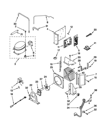 Upper unit parts