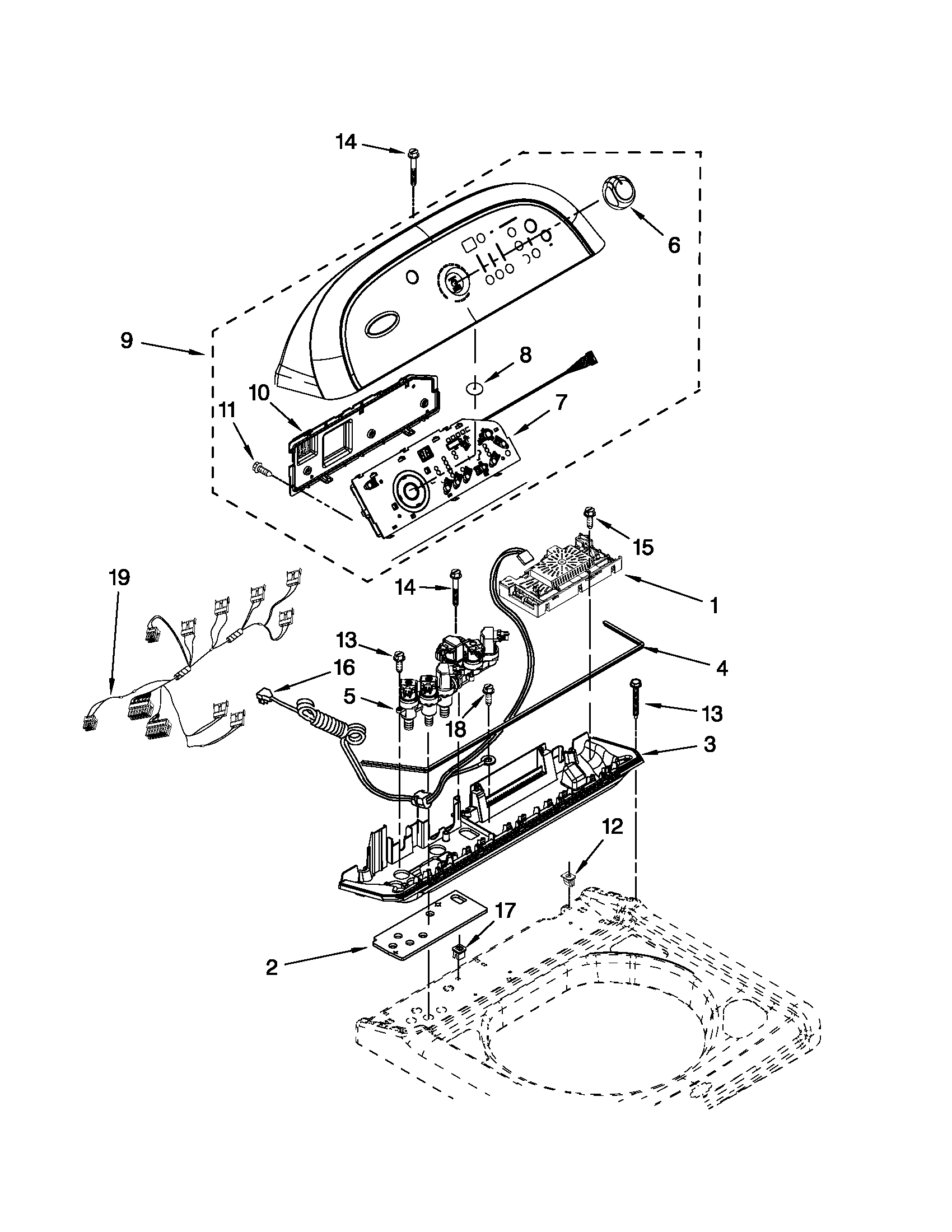 CONTROL PANEL PARTS