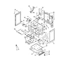 Whirlpool WFE371LVB1 chassis parts diagram