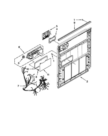Inner door parts