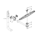 Upper wash and rinse parts