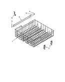 Upper rack and track parts