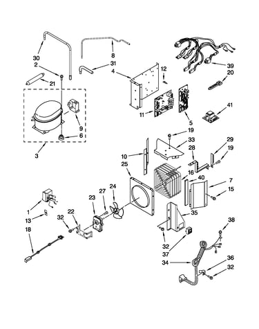 Upper unit parts