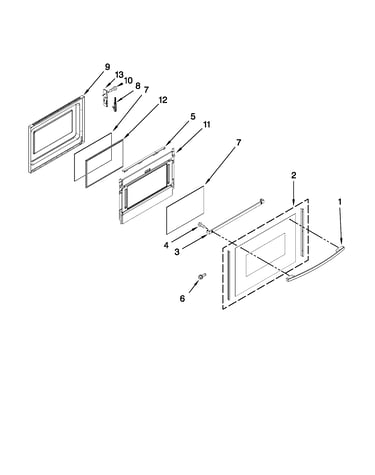Lower door parts