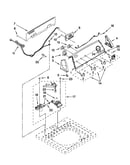 Controls and water inlet parts