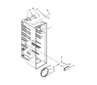 Whirlpool ED5VHEXVQ07 refrigerator liner parts diagram