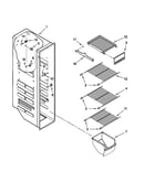 Freezer liner parts