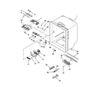 Amana AFD2535FES7 refrigerator liner parts diagram