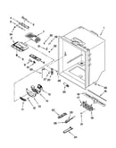 Refrigerator liner parts