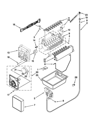 Icemaker parts