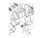 Maytag MDG17MNBGW1 bulkhead parts diagram