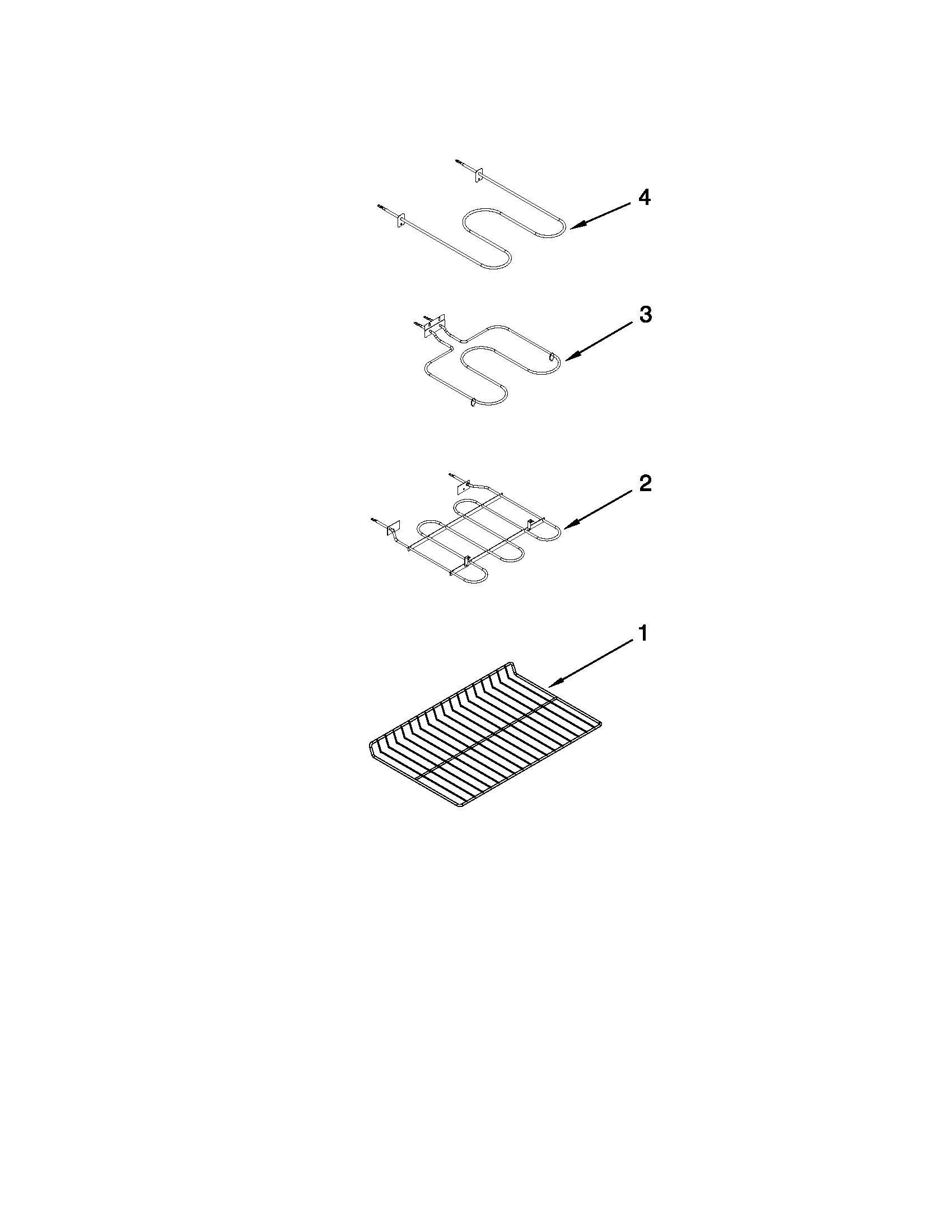 Rack and element parts