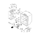 KitchenAid KFIS27CXMS3 refrigerator liner parts diagram
