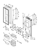 Refrigerator door parts