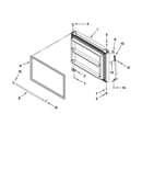 Freezer door parts