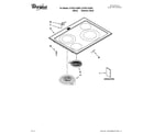 Whirlpool GY397LXUS03 cooktop parts diagram