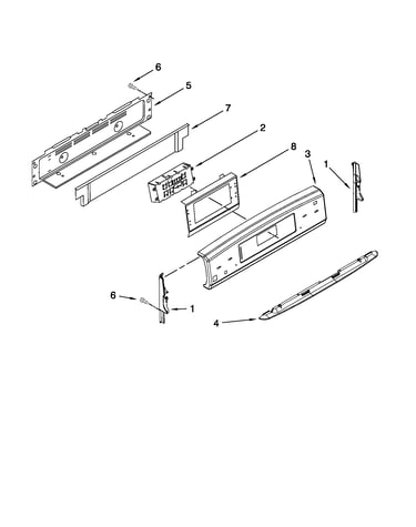 Control panel parts