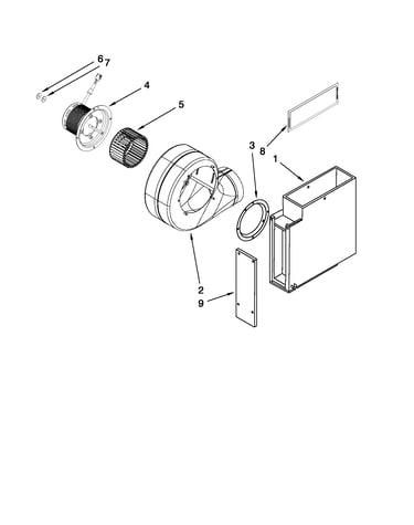 Blower unit parts