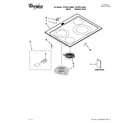 Whirlpool YGY397LXUS04 cooktop parts diagram