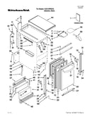 Cabinet liner and door parts