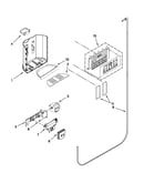 Dispenser front parts