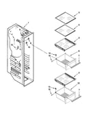Freezer liner parts